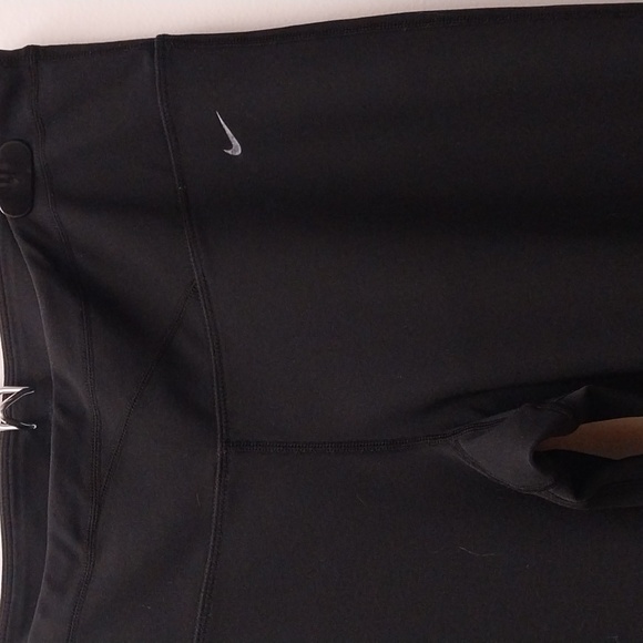 Nike Workouts Pants sz Large (12-14) in Black - Picture 2 of 8